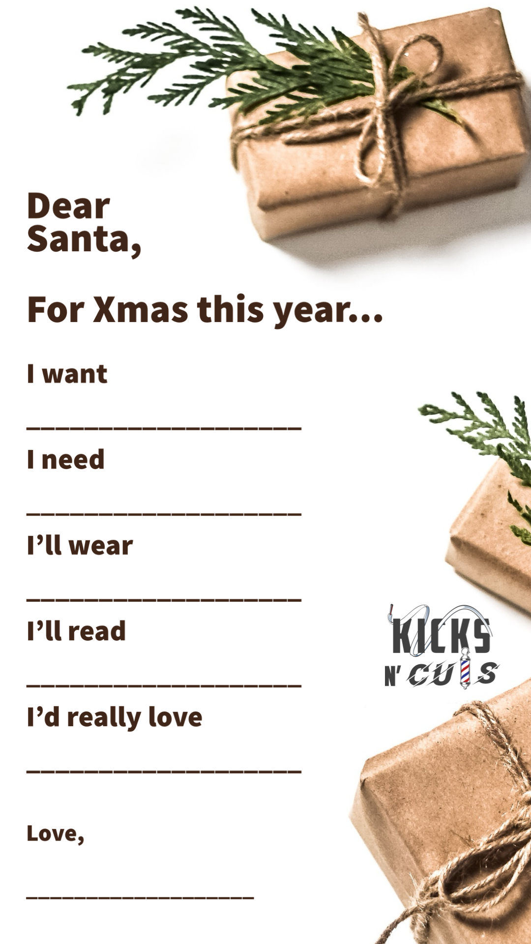 Christmas Wish Lists Donation