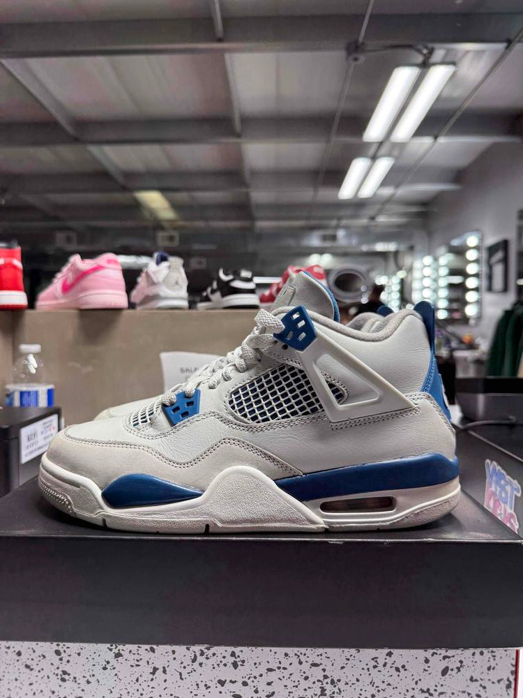 Jordan 4 Retro Military Blue (2024) (GS) USED