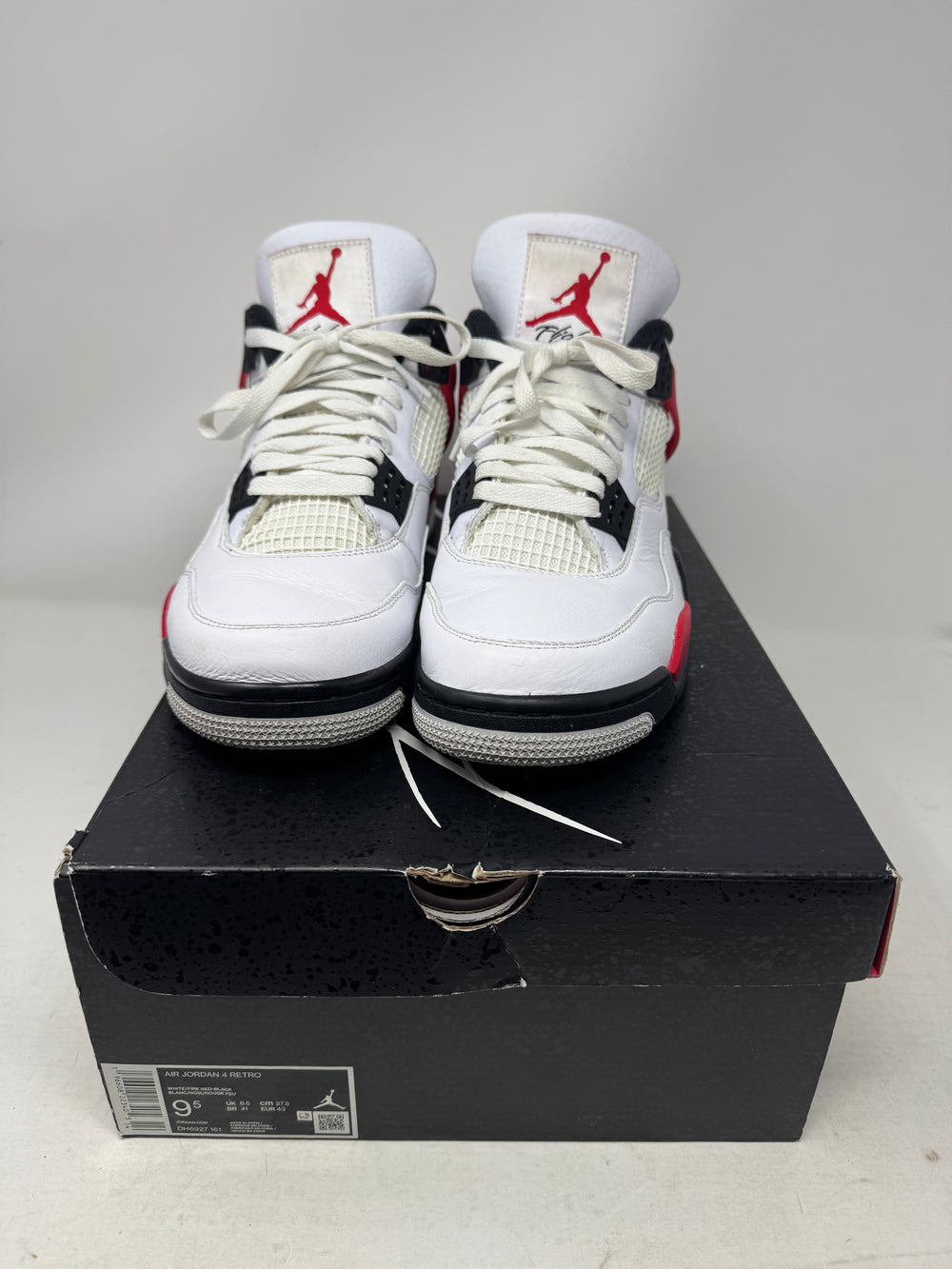 Jordan 4 Retro Red Cement  USED