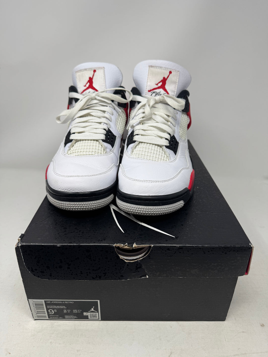 Jordan 4 Retro Red Cement  USED