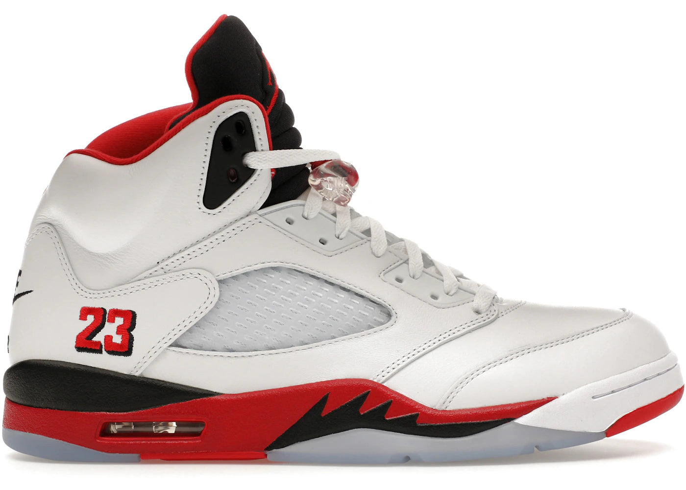 Jordan 5 Retro Fire Red Black Tongue (2025) USED
