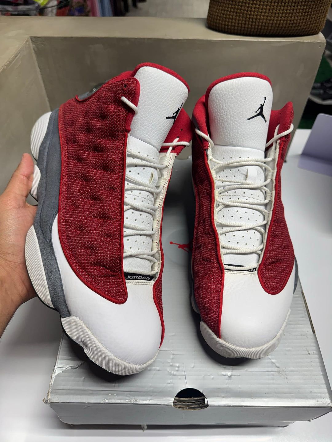 Jordan 13 Retro Gym Red Flint Grey USED