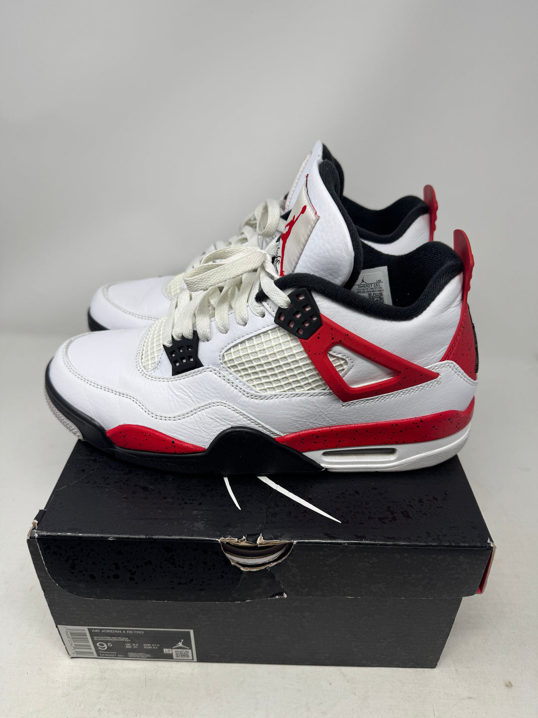 Jordan 4 Retro Red Cement  USED