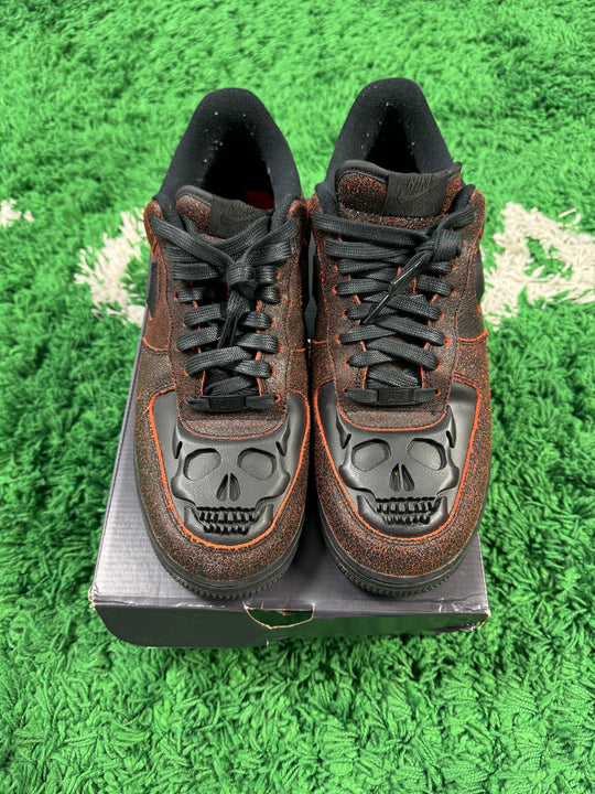 Nike Air Force 1 Low Retro QS Halloween Skull USED