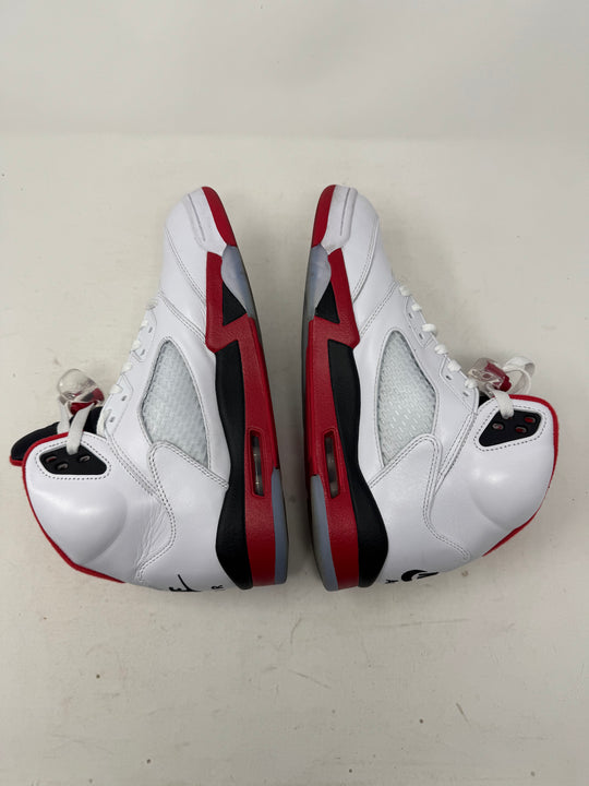 Jordan 5 Retro Fire Red Black Tongue (2025) USED