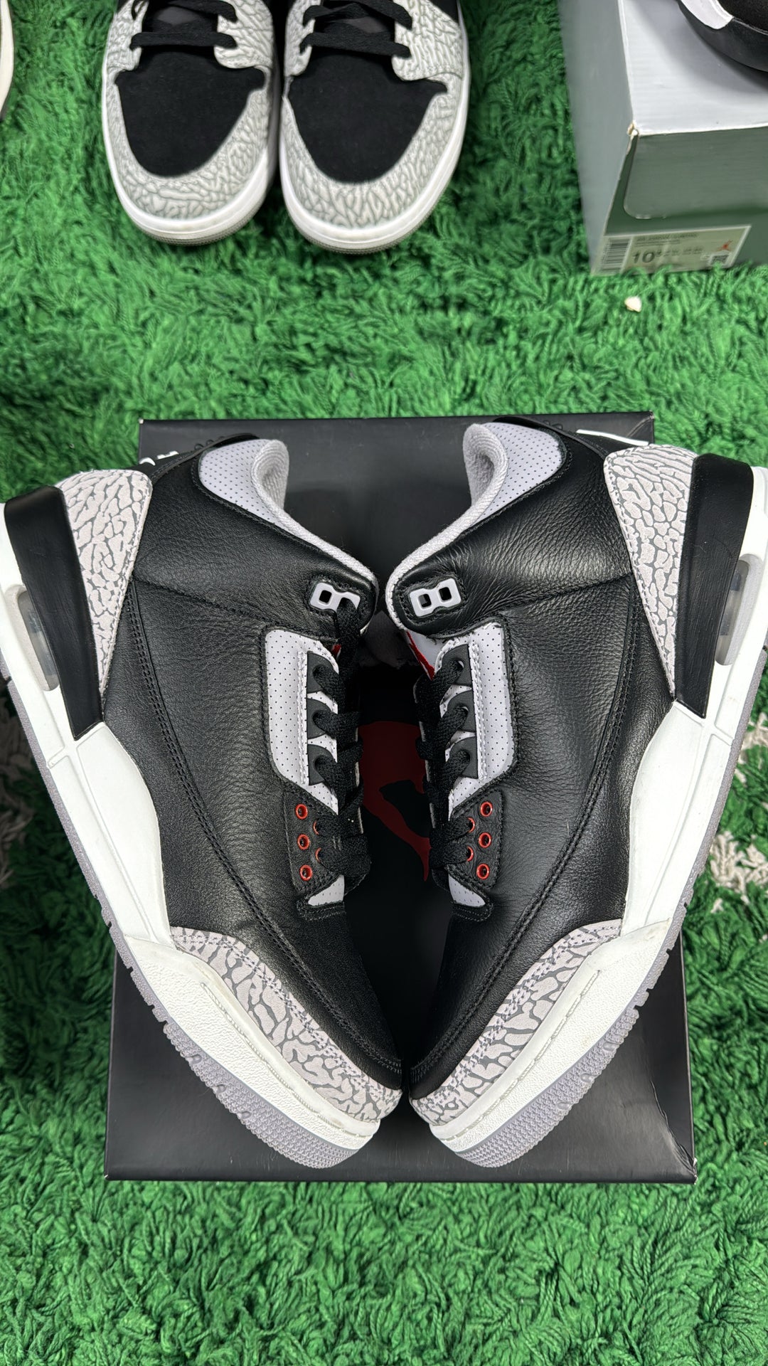 Jordan 3 Retro OG Black Cement (2024) USED
