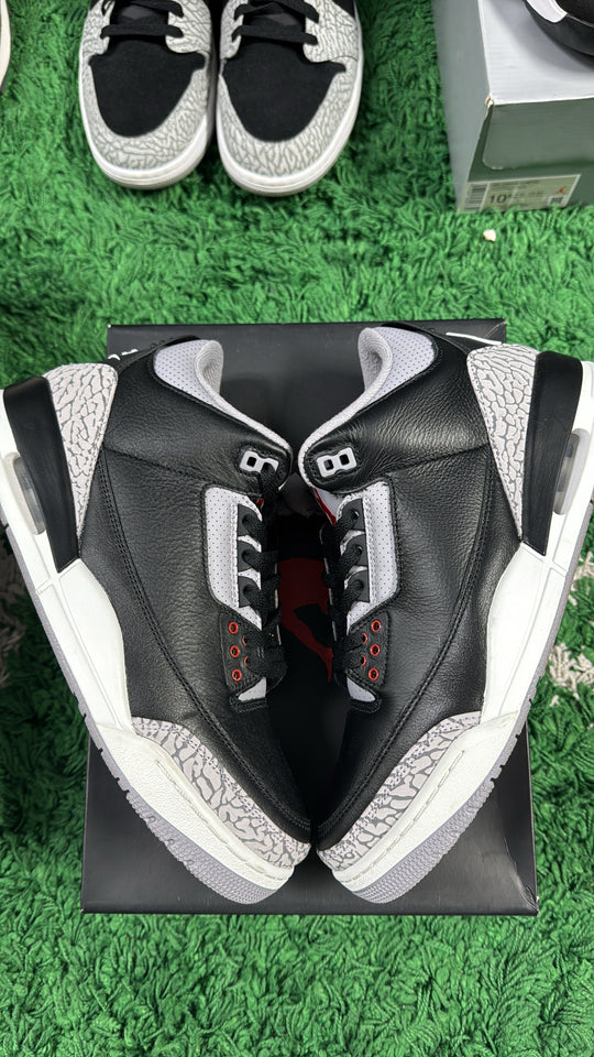 Jordan 3 Retro OG Black Cement (2024) USED