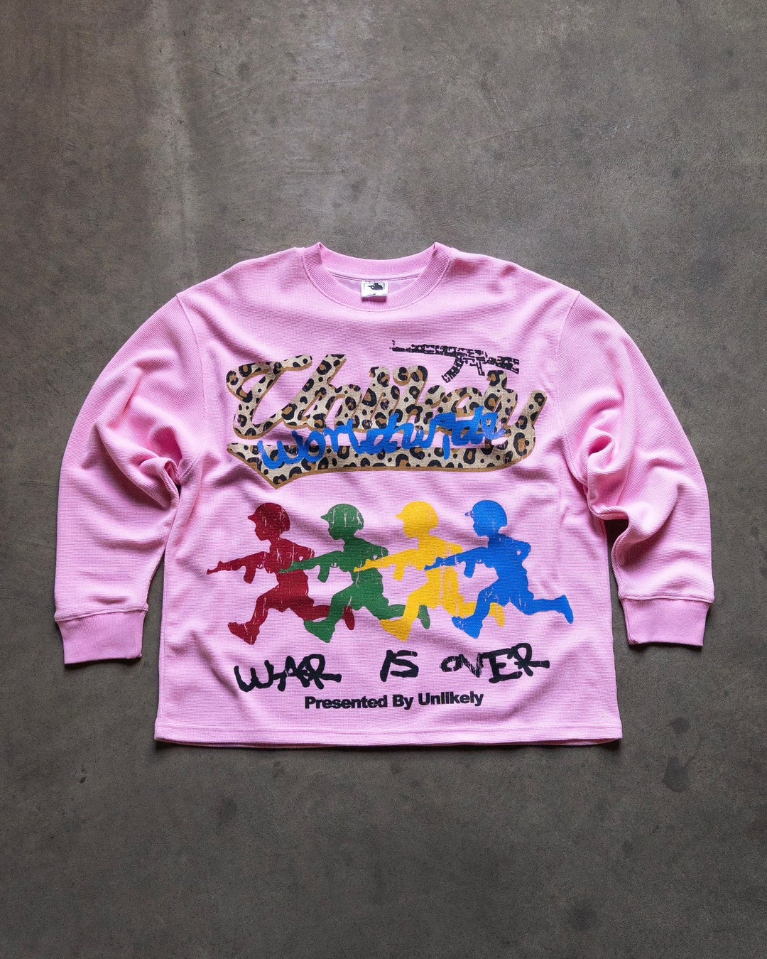 War Is over Thermals Pink