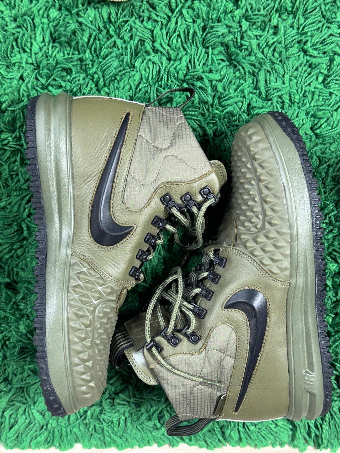 Nike Lunar Force 1 Duckboot Medium Olive USED