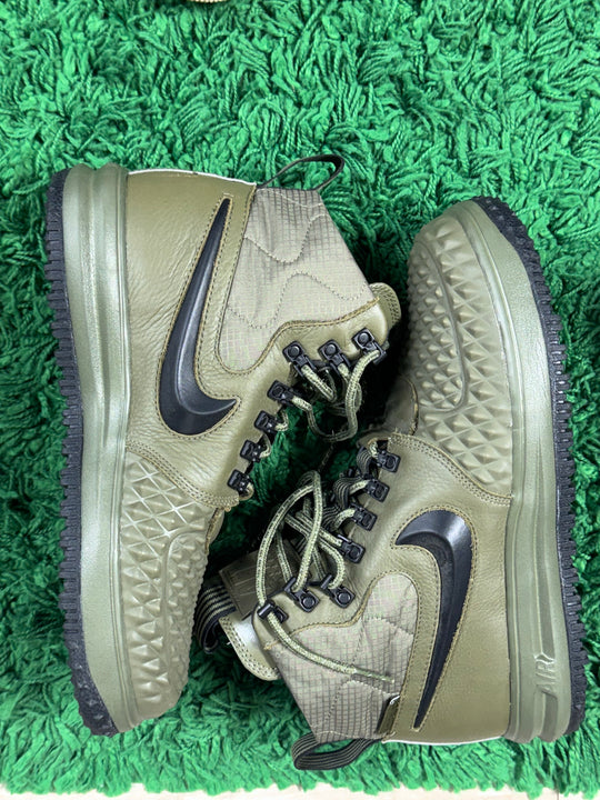 Nike Lunar Force 1 Duckboot Medium Olive USED