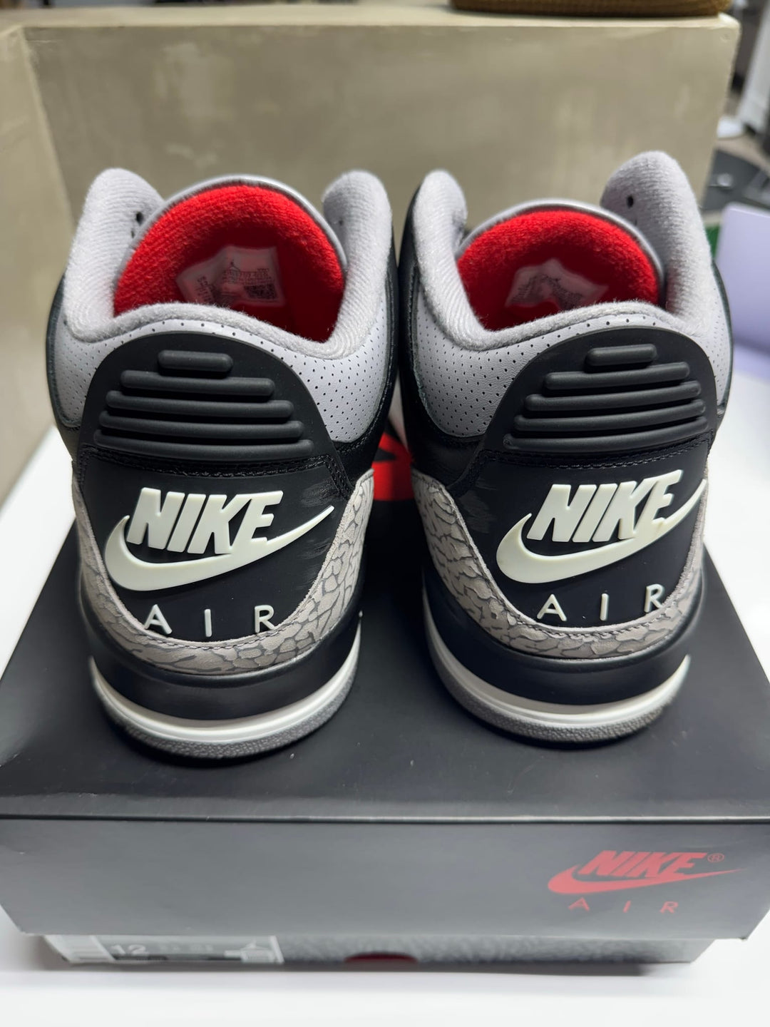 Jordan 3 Retro OG Black Cement (2024) USED
