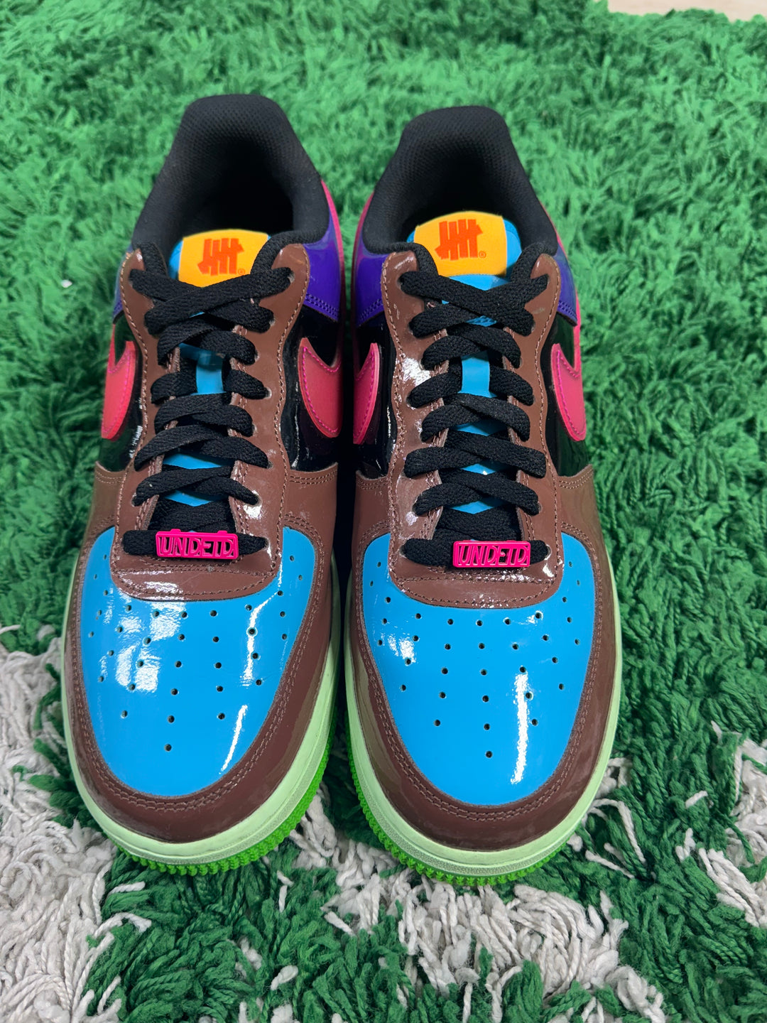 Nike Air Force 1 Low SP Undefeated Multi-Patent Pink Prime USED
