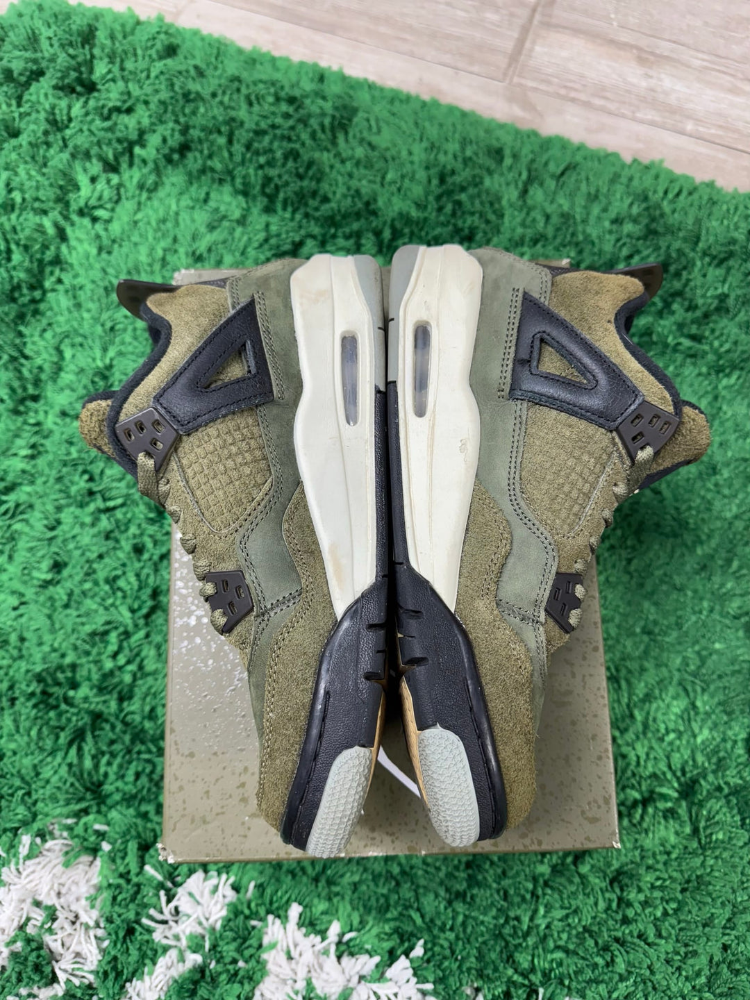 Jordan 4 Retro SE Craft Medium Olive (GS) USED