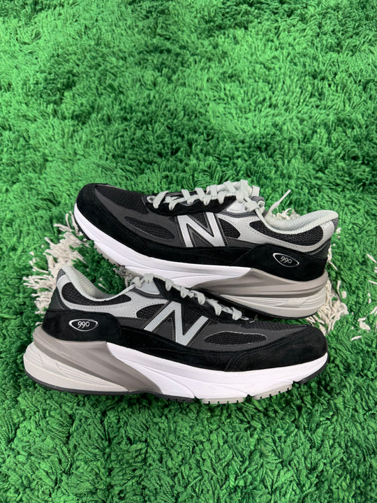 New Balance 990v6 MiUSA Black Grey White USED