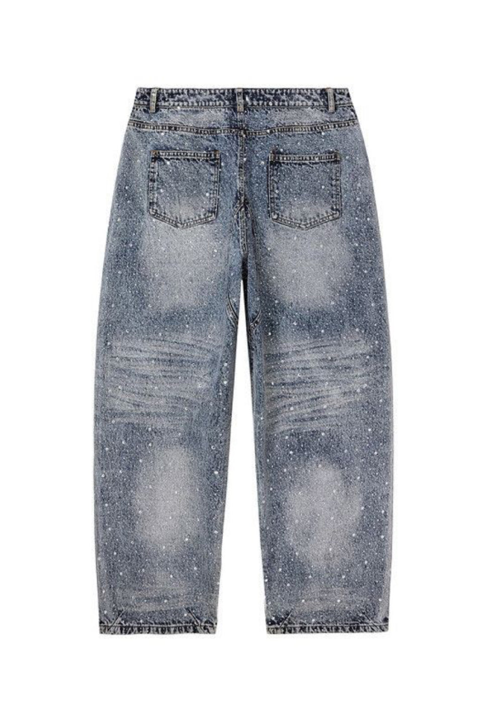 VALE FOREVER CRYSTAL PANTS BLUE