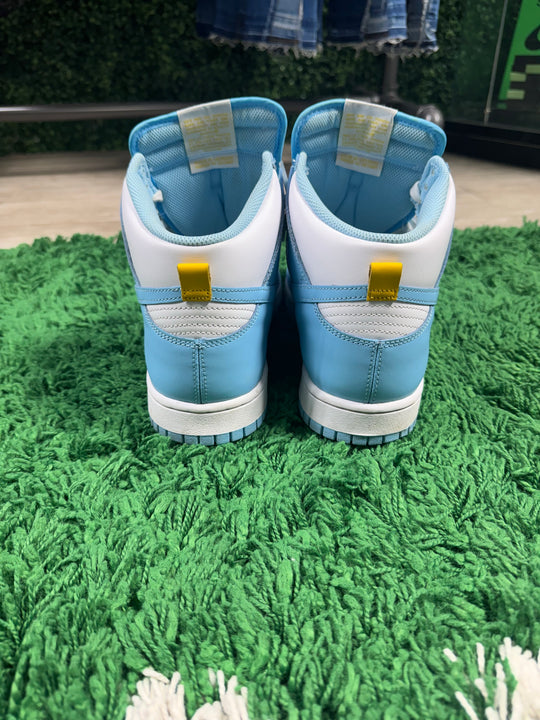 Nike Dunk High Blue Chill USED