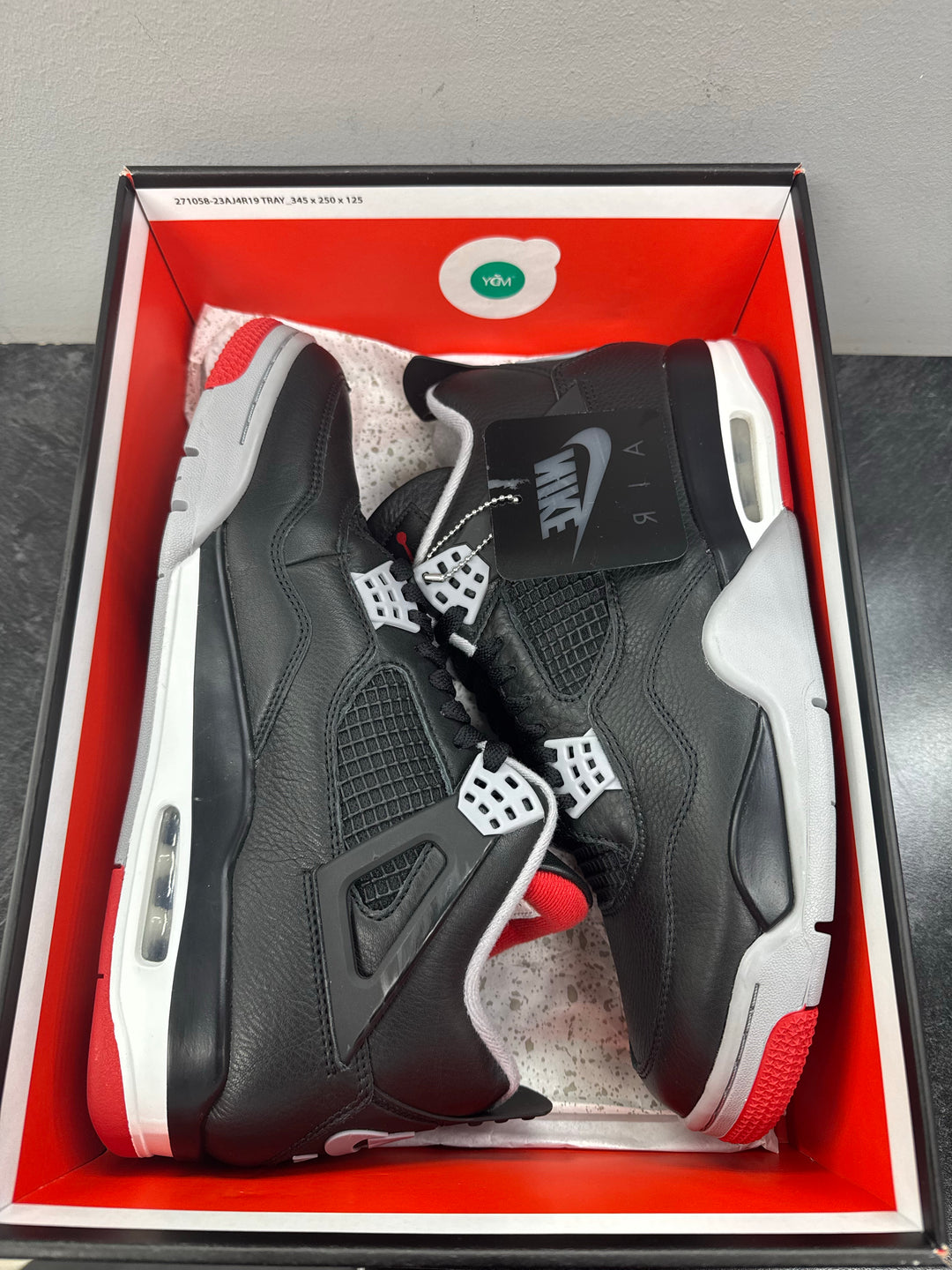 Jordan 4 Retro Bred Reimagined USED