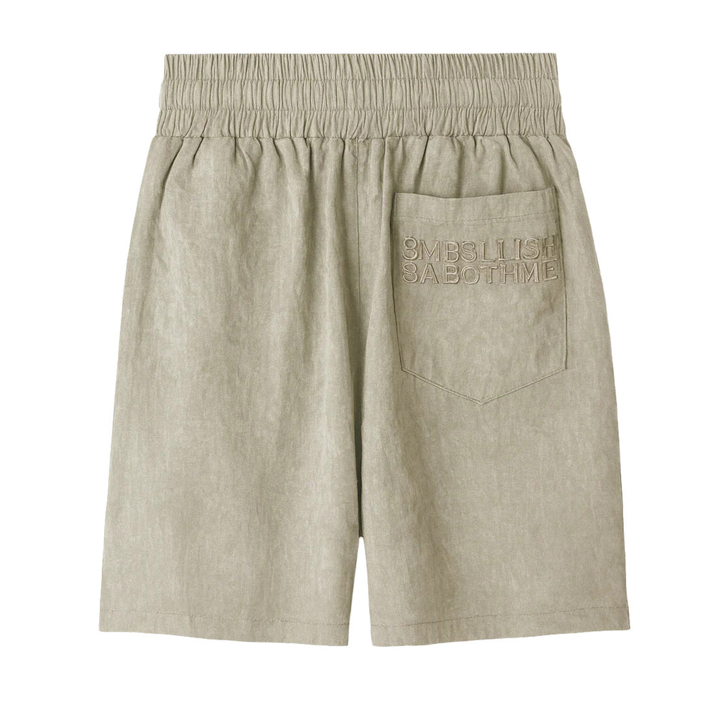 EMBELLISH FIGHTER SHORTS TAN