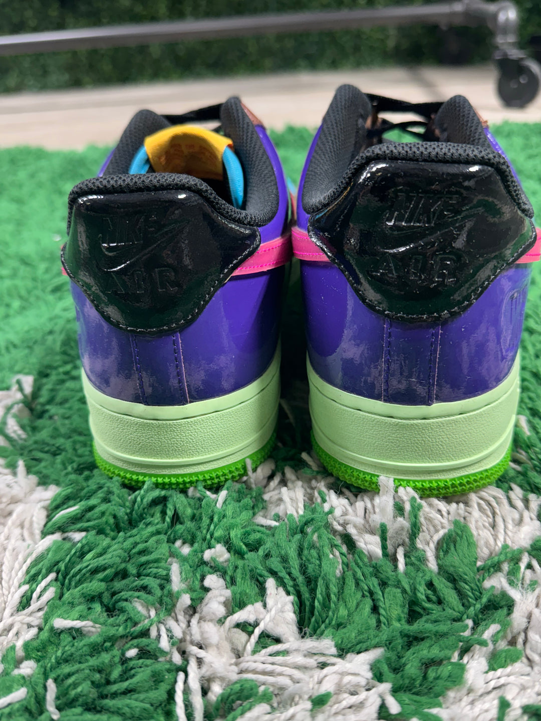 Nike Air Force 1 Low SP Undefeated Multi-Patent Pink Prime USED