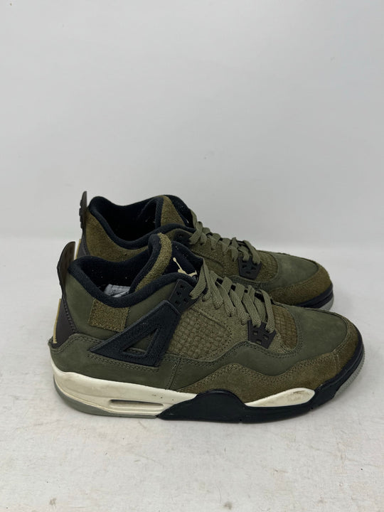 Jordan 4 Retro SE Craft Medium Olive (GS) USED