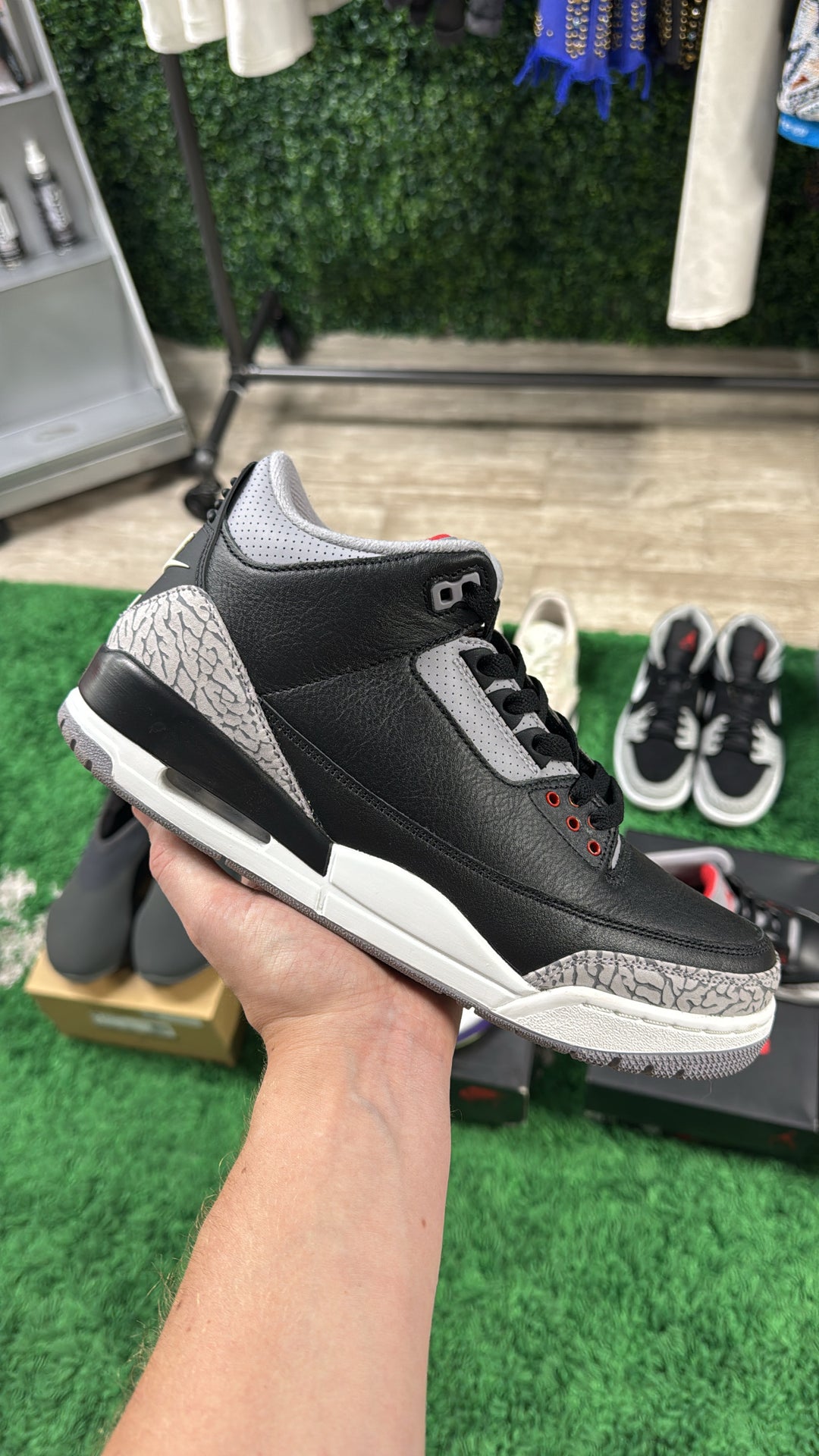 Jordan 3 Retro OG Black Cement (2024) USED