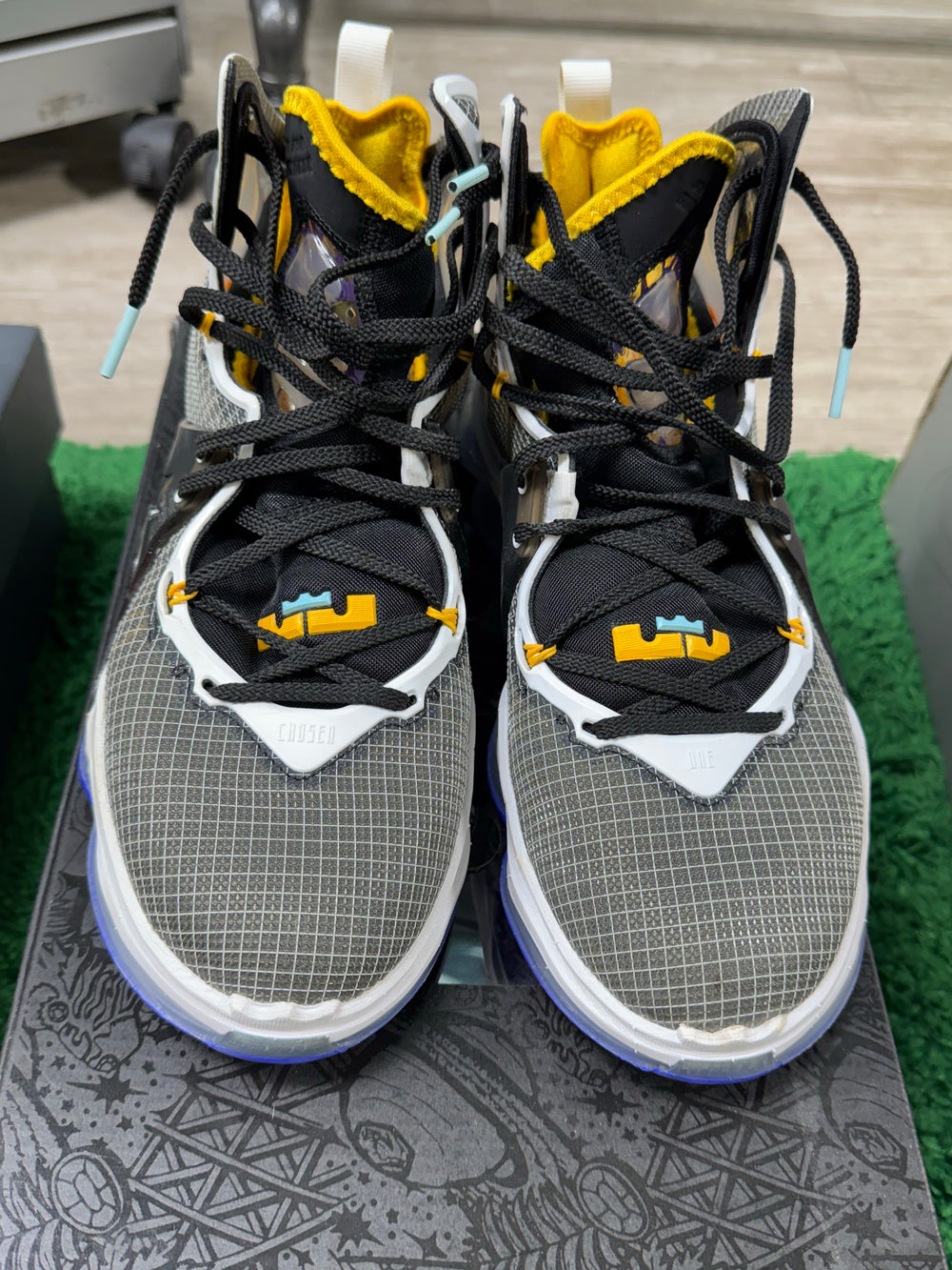 Nike LeBron 19 Hardwood Classic USED