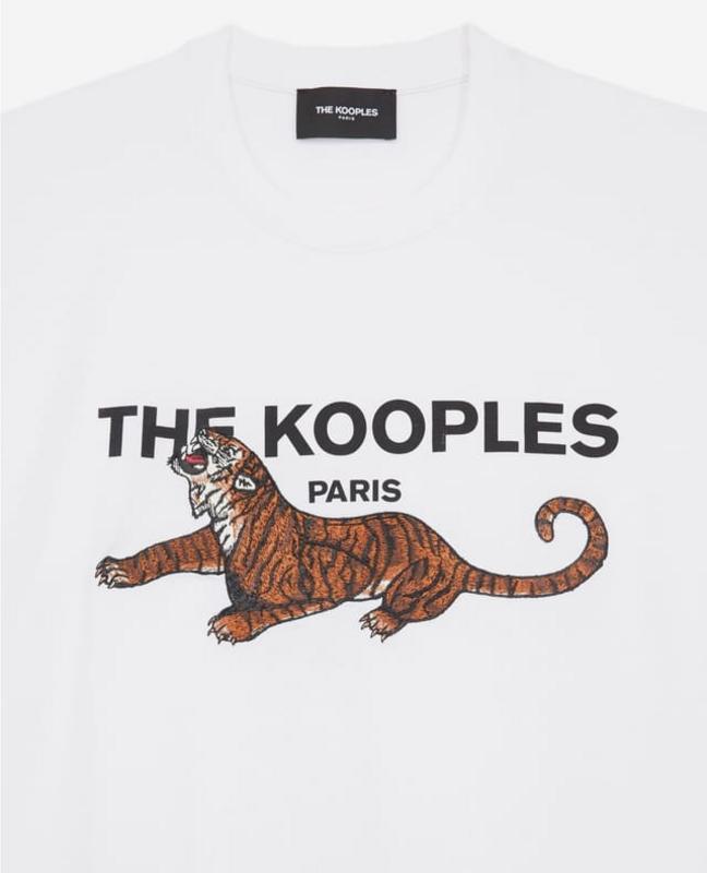 Embroidered Tiger Tee