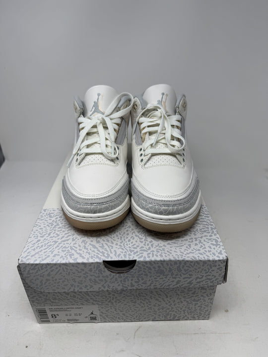 Jordan 3 Retro Craft Ivory USED