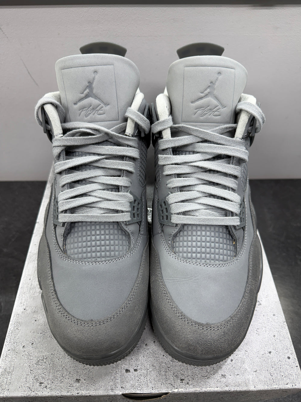 Jordan 4 Retro SE Paris Olympics Wet Cement USED