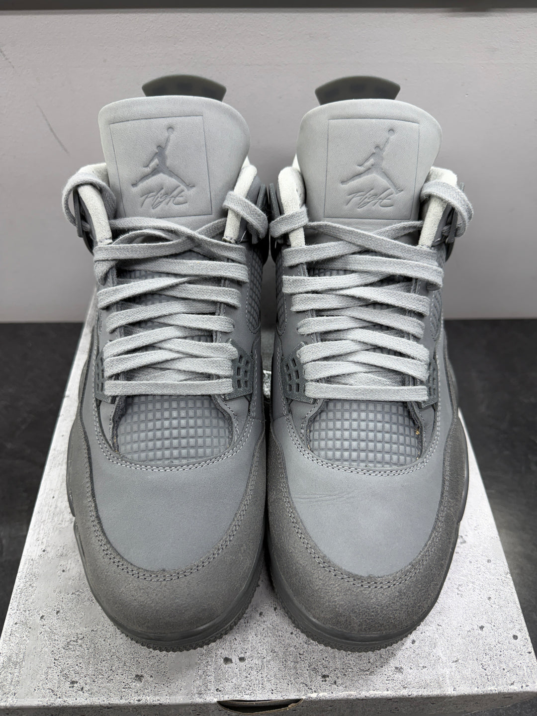 Jordan 4 Retro SE Paris Olympics Wet Cement USED