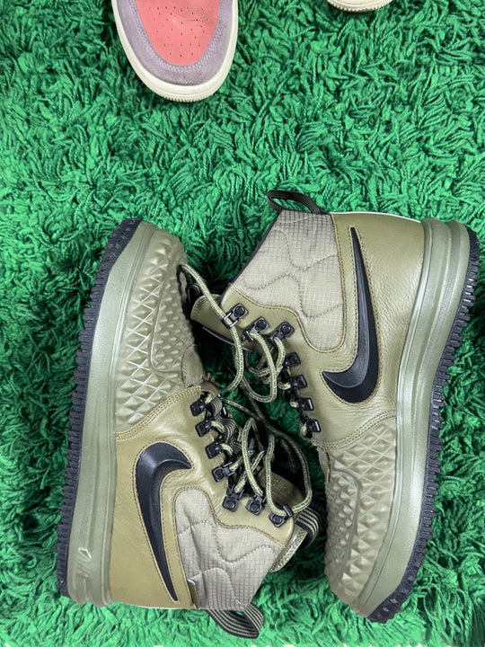 Nike Lunar Force 1 Duckboot Medium Olive USED