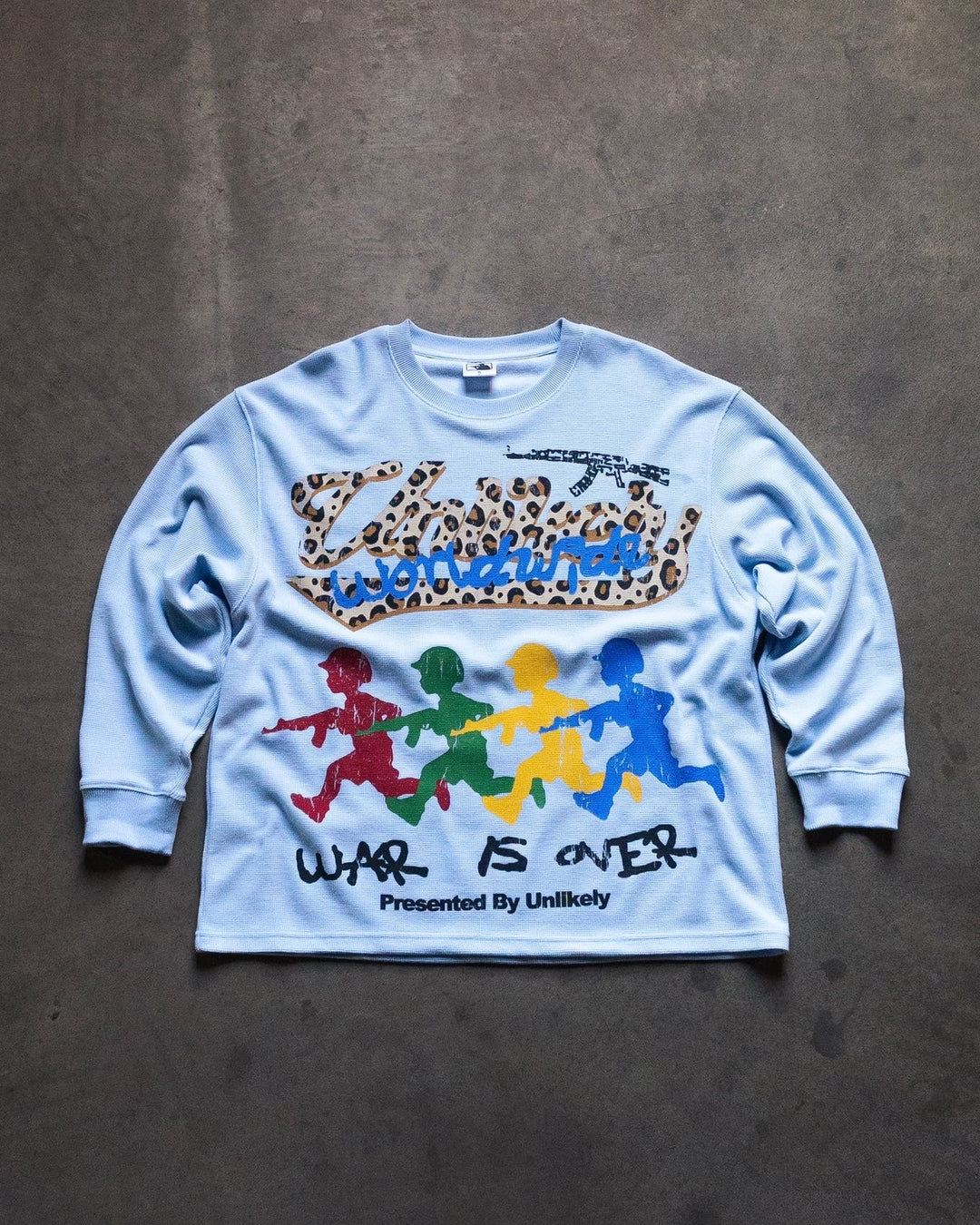War Is Over Thermals Baby blue