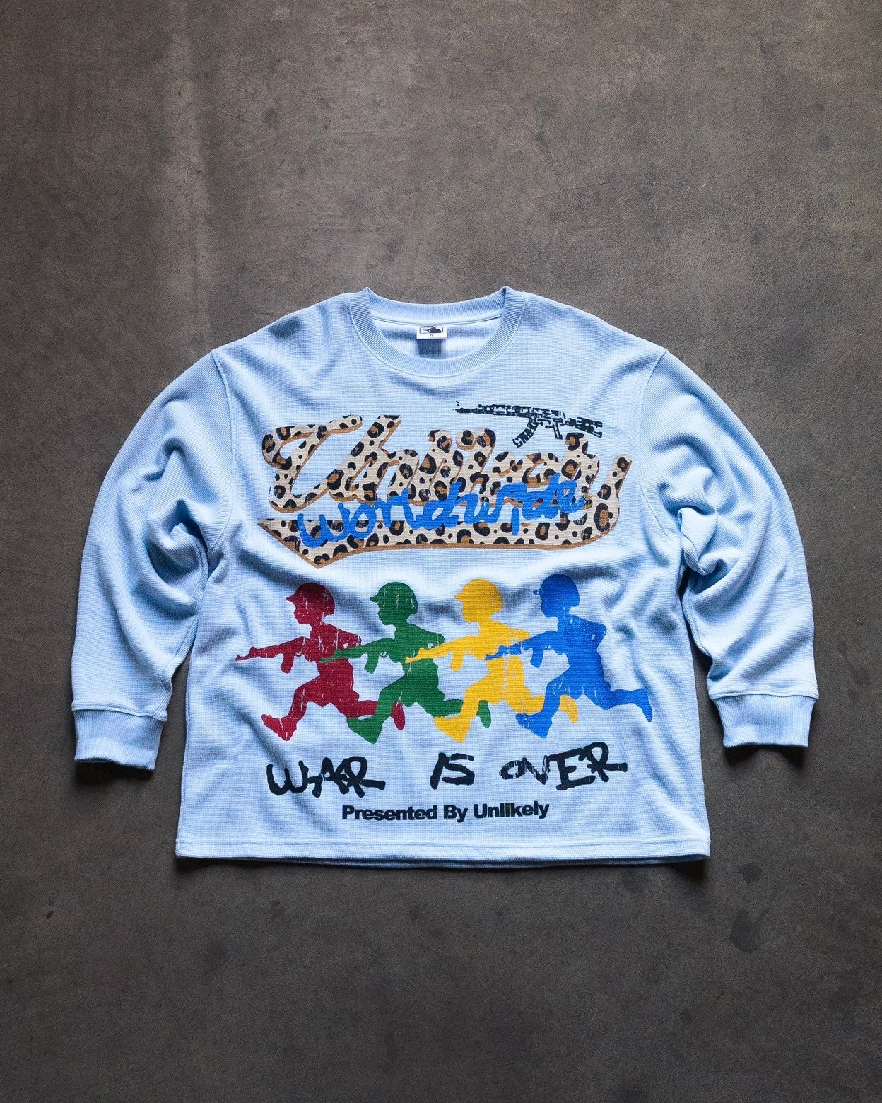 War Is Over Thermals Baby blue