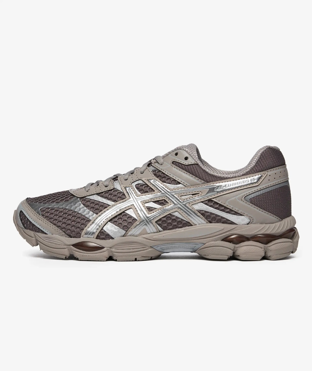 ASICS Gel-Cumulus 16 Cocoa powder Pure Silver USED