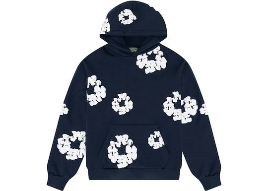 Denim Tears The Cotton Wreath Sweatshirt Navy