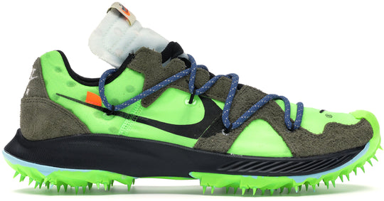 Nike Zoom Terra Kiger 5 OFF-WHITE Electric Green (Women's) USED