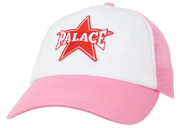 Palace Star Logo Trucker Pink