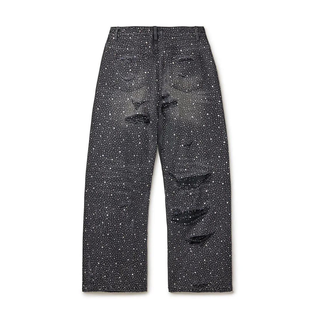VALE FOREVER CRYSTAL PANTS BLACK