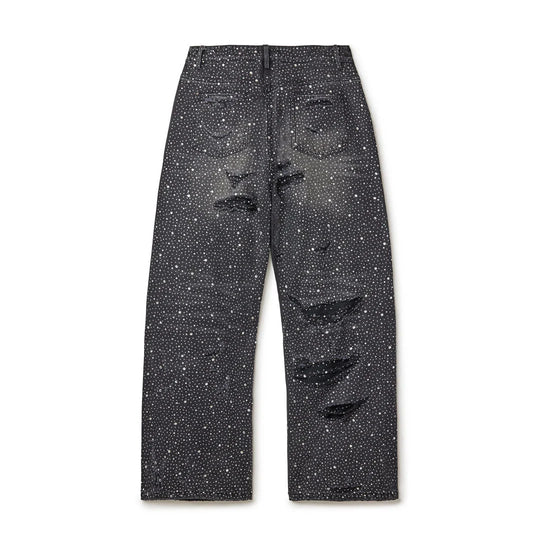 VALE FOREVER CRYSTAL PANTS BLACK