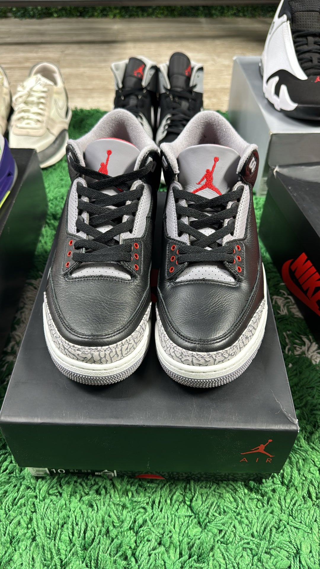 Jordan 3 Retro OG Black Cement (2024) USED