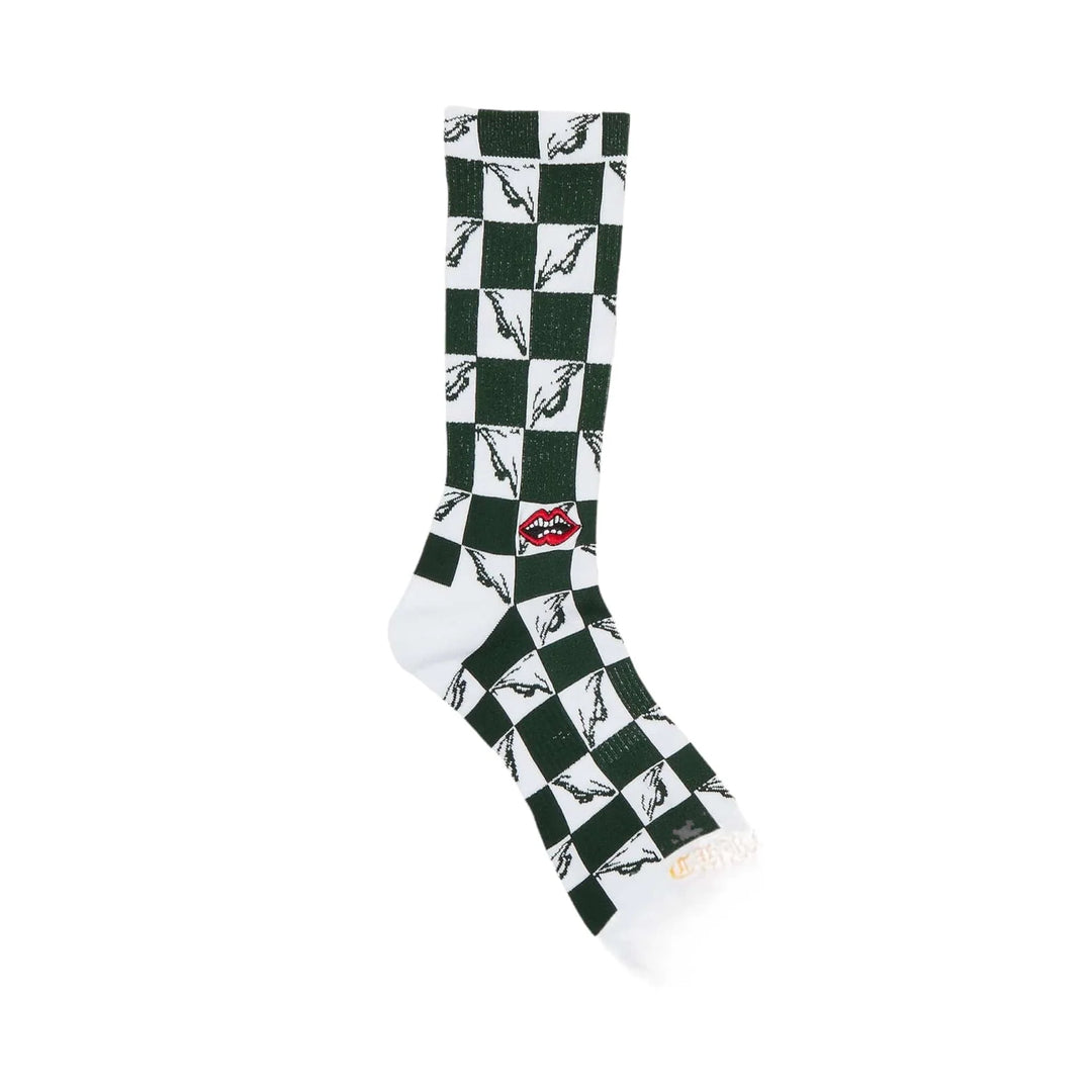 Chrome Hearts X Matty Boy "99 Eyes" Socks Green