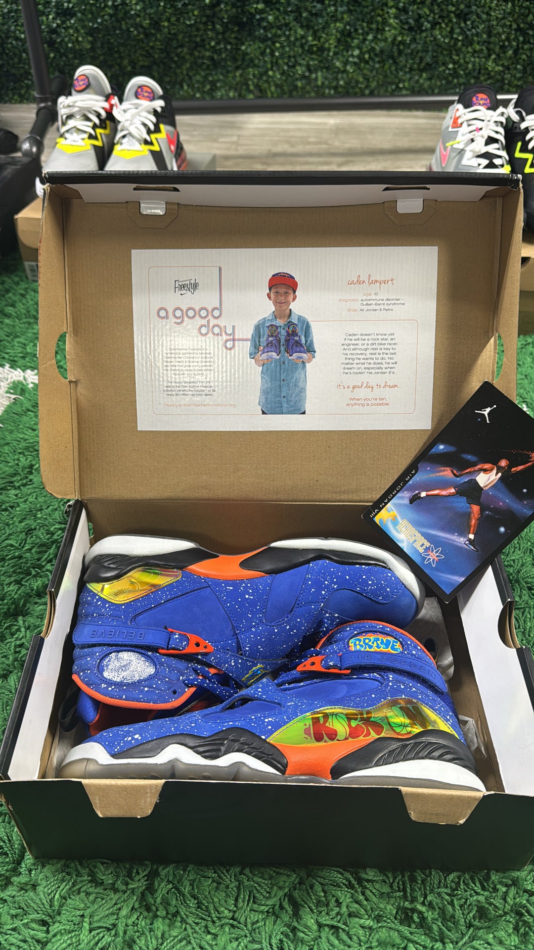 Jordan 8 Retro Doernbecher USED