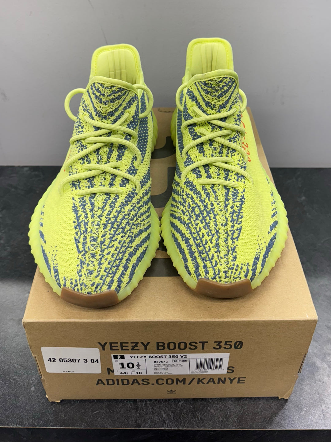 adidas Yeezy Boost 350 V2 Semi Frozen Yellow USED