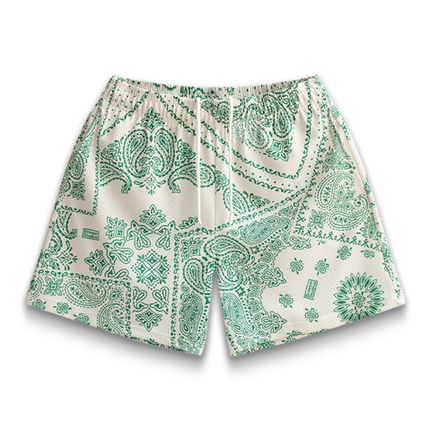 BRAVEST STUDIOS PORCELAIN SHORTS GREEN
