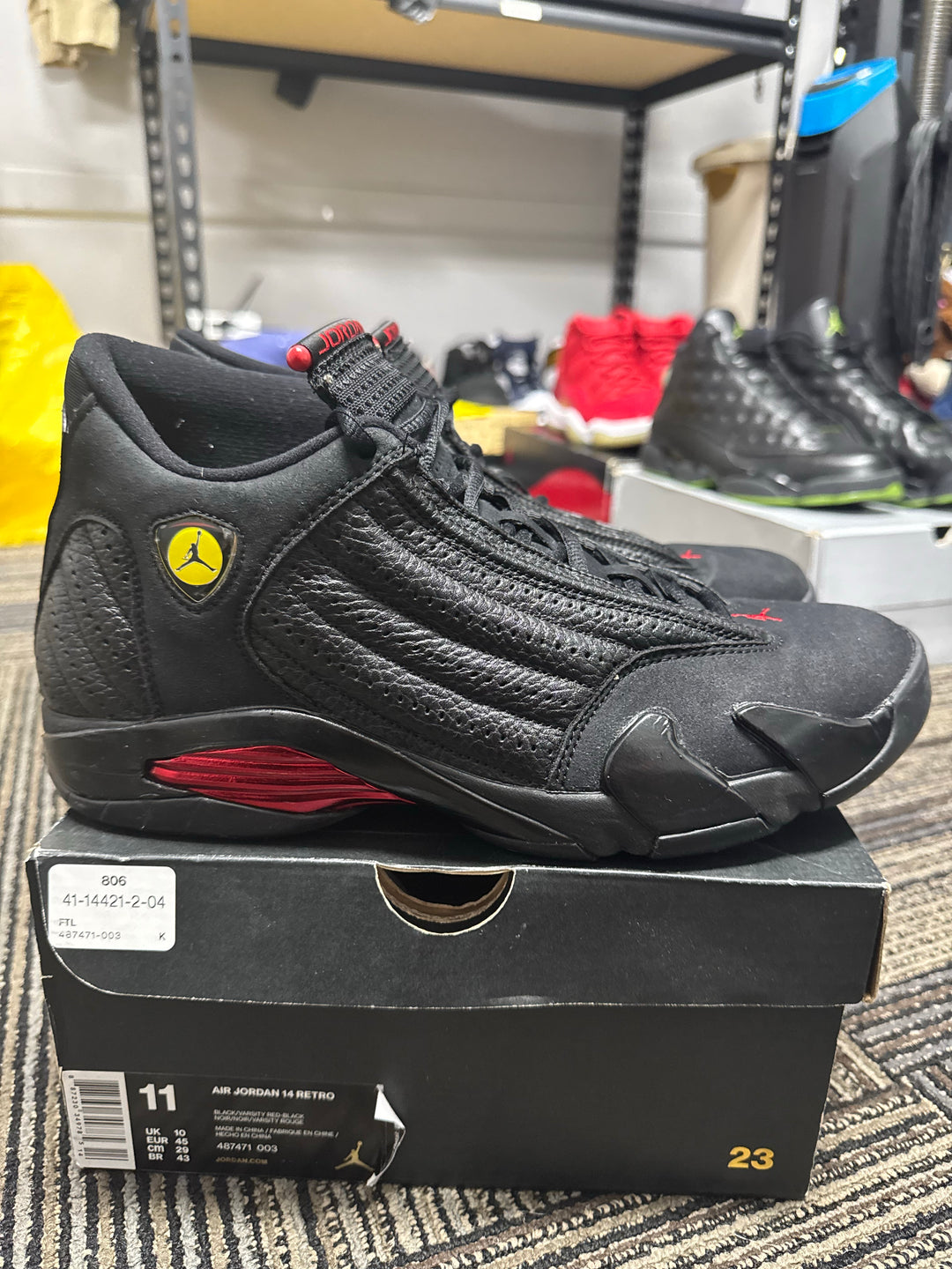 Jordan 14 Retro Last Shot (2018) USED