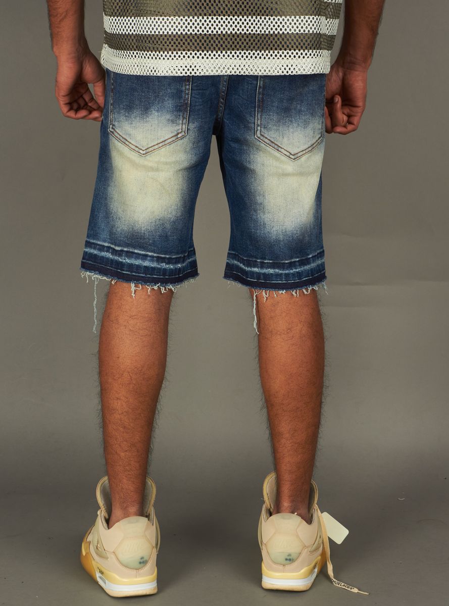 NME Shorts - Maureen - Dark Blue Wash
