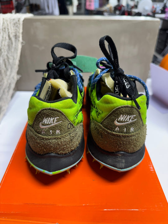 Nike Zoom Terra Kiger 5 OFF-WHITE Electric Green (Women's) USED
