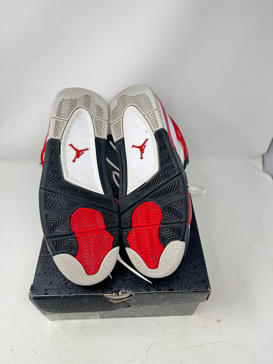 Jordan 4 Retro Red Cement  USED
