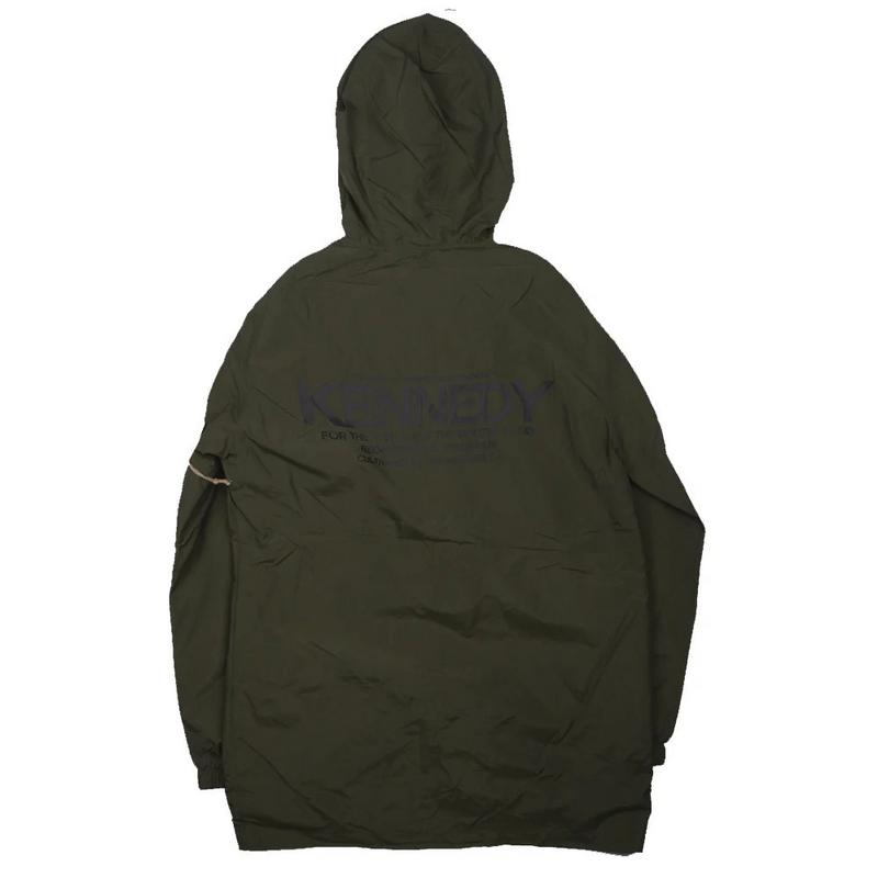 Kennedy MFG Extended Coaches Jacket Olive