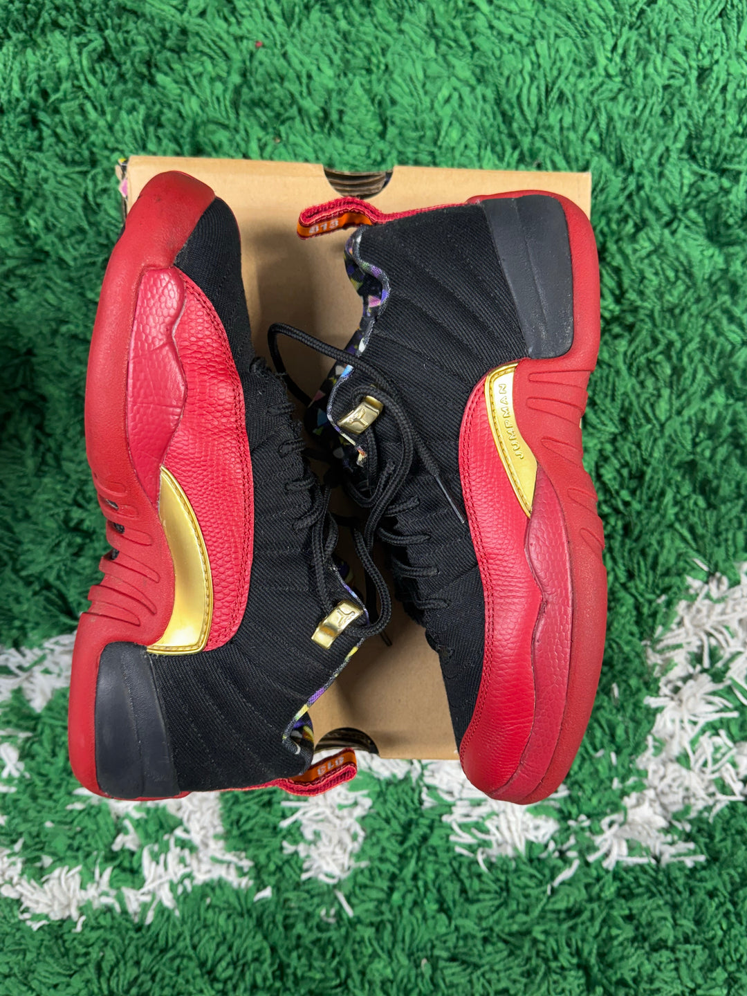 Jordan 12 Retro Low Super Bowl (GS) USED